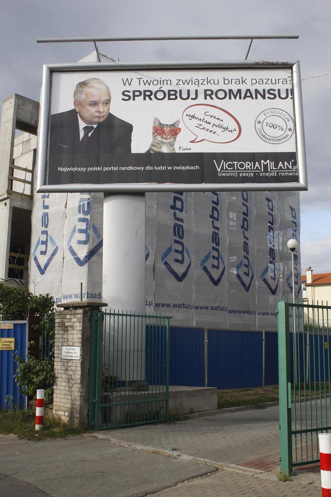 Lech Kaczyński billboard
