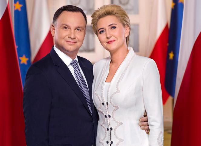 Andrzej Duda i Agata Kornhauser-Duda