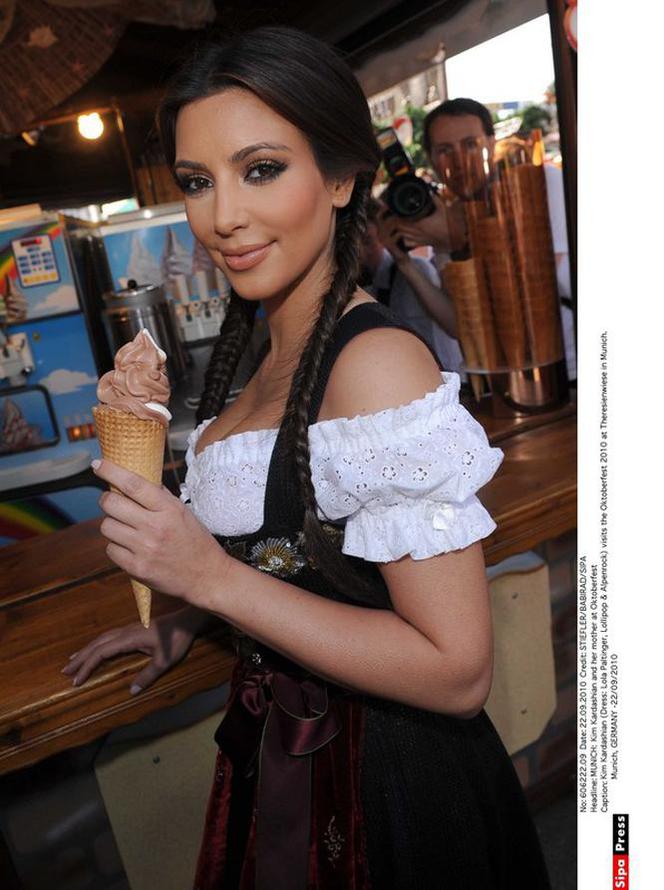 Kim Kardashian na Oktoberfest