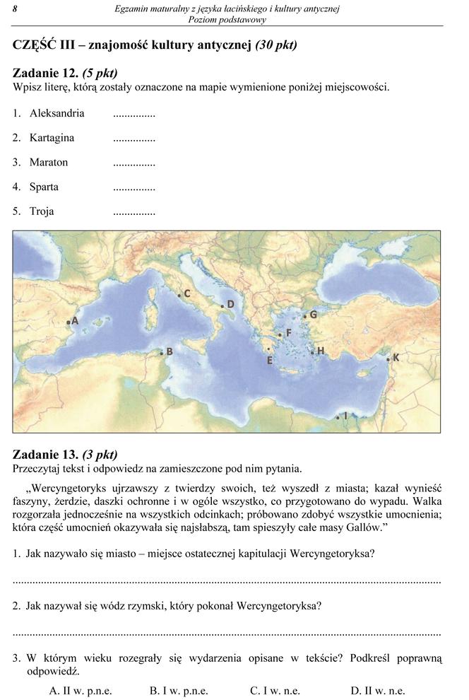 Łacina podstawowa 8