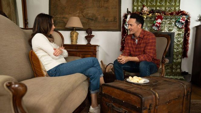 Barwy szczęścia odc. 3201. Kasia (Katarzyna Glinka), Mariusz (Rafał Cieszyński)