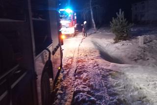 Lubelskie. Nad ranem dom stanął w ogniu. W pogorzelisku znaleziono zwłoki mężczyzny