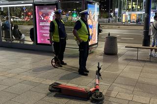 Z impetem huknęła hulajnogą w staruszkę w centrum Warszawy. 15-latka uciekła, złapała ją policja