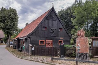   Wieś Krutyń. To miejsce wygląda jak z bajki