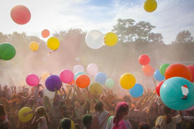 Festiwal Kolorów w Parku Sieleckim w Sosnowcu