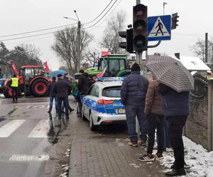 Protest rolników w naszym regionie 