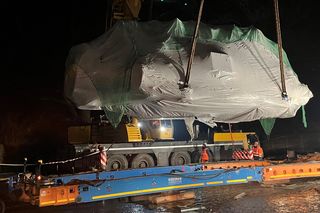 Wrompa, czyli największa w Polsce pompa ciepła, czerpiąca energię ze ścieków dotarła do Wrocławia