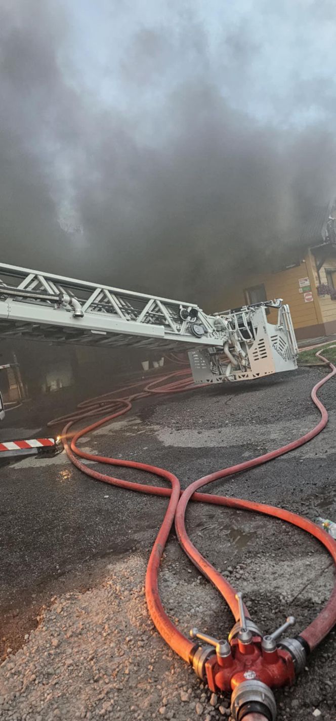 Poża pensjonatu w Wiśle