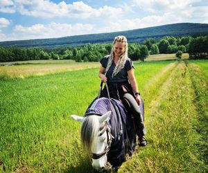 Farmerka z Belgii pokochała Góry Świętokrzyskie. Tu spełniła swoje największe marzenie!