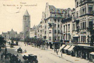 Tak wyglądała Ulica Święty Marcin na początku XX wieku