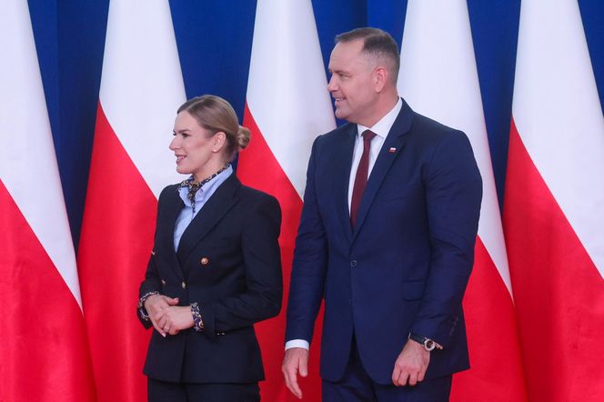 Marta Nawrocka na rozpoczęciu roku szkolnego