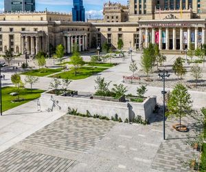 Plac Centralny Warszawa, sierpień 2025