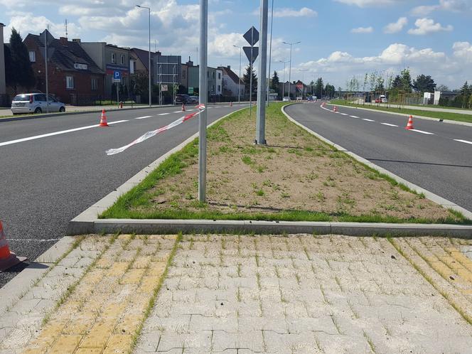 Ostatnie prace na ul. Szybowników w Lesznie