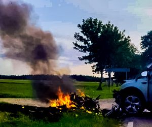 Narzeczeni zginęli w strasznym wypadku w województwie warmińsko-mazurskim