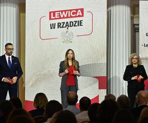  Konwencja rządowej Lewicy w Hotelu Belotto w Warszawie