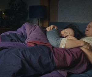 M jak miłość, odcinek 1851. Marysia (Małgorzata Pieńkowska), Artur (Robert Moskwa)