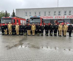 Powódź w Polsce. Strażacy i policjanci z Poznania ruszają na pomoc