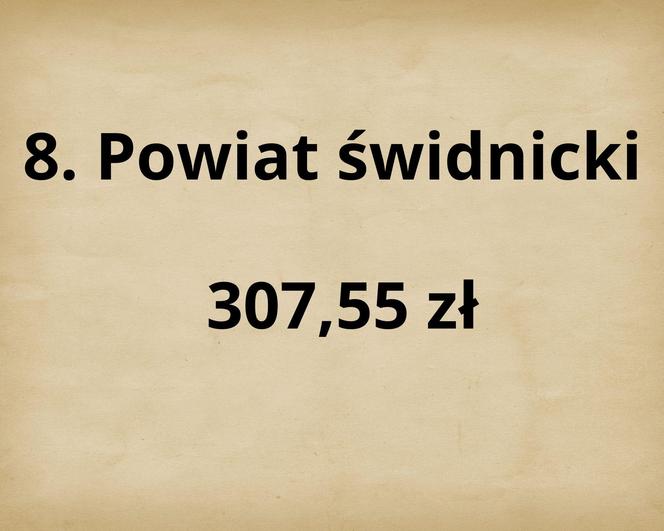 TOP 10 najbogatszych powiatów w woj. lubelskim