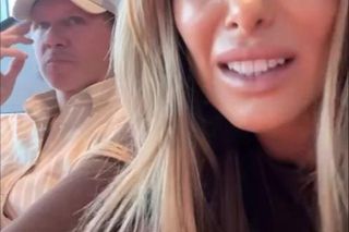 Rozenek-Majdan wyskoczyła z samolotu! Armagedon na lotnisku, dzieci wyproszone!