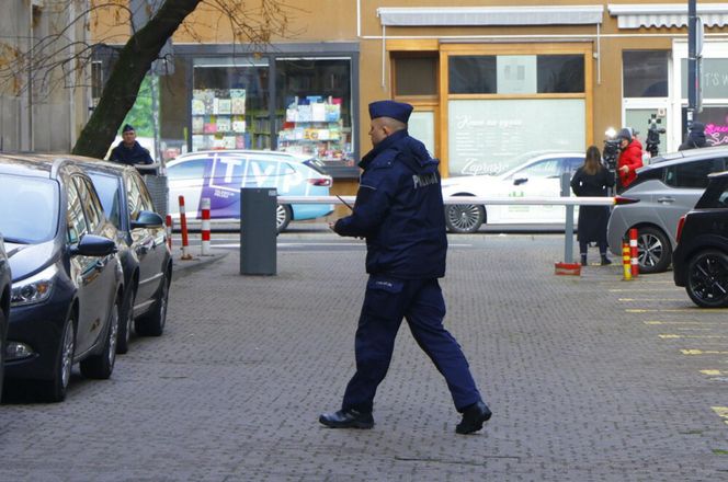  Łukasz Ż. doprowadzony do prokuratury w Warszawie