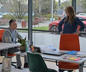 Pierwsza miłość, odcinek 4040: Artur (Łukasz Płoszajski), Berenika Gajewska (Maria Konarowska)