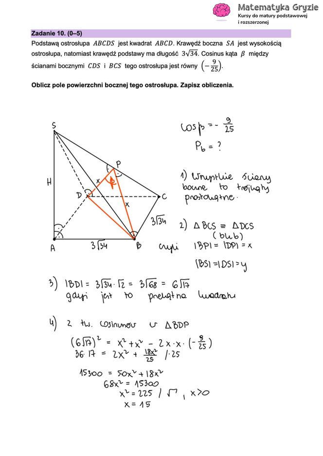 Matura 2025: matematyka poziom rozszerzony 12.05.2025. Odpowiedzi, arkusze CKE [Formuła 2023]