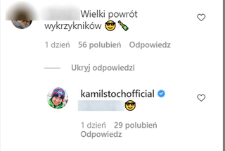 Kamil Stoch i zmiana na Instagramie