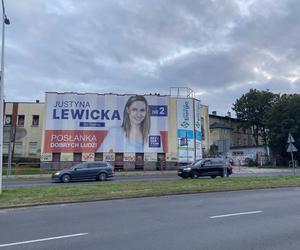 Wybory 2023 w Zielonej Górze. Miasto zalały plakaty wyborcze