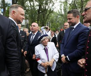 Spotkanie Andrzeja Dudy i Rafała Trzaskowskiego z powstańcami warszawskimi