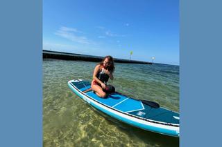 Marcelina Ziętek wypoczywała na plaży