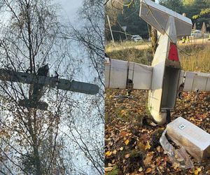 Dron spadł na Podlasiu. Jeden z mieszkańców zawiadomił Straż Graniczną