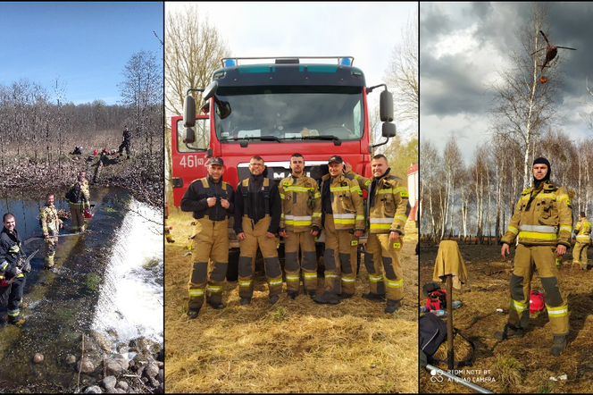 Iławscy strażacy gasili Biebrzański Park Narodowy