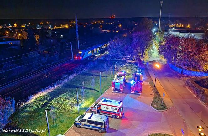 Tragedia w Tychach. 20-latka zginęła potrącona przez pociąg