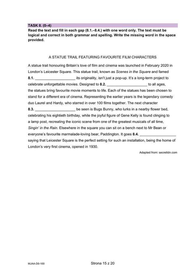 Matura 2025: angielski dwujęzyczny 8.05.2025. Arkusze CKE i odpowiedzi