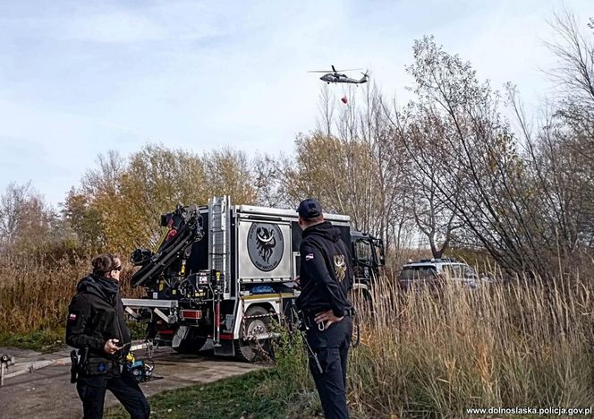 Wrocław. Ćwiczenia na terenie Portu Lotniczego im. Mikołaja Kopernika [ZDJĘCIA].