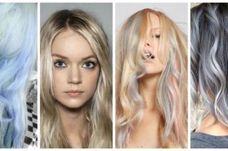 Najmodniejsze KOLORY WŁOSÓW na lato 2015: siwy i blond z odcieniami niebieskiego 
