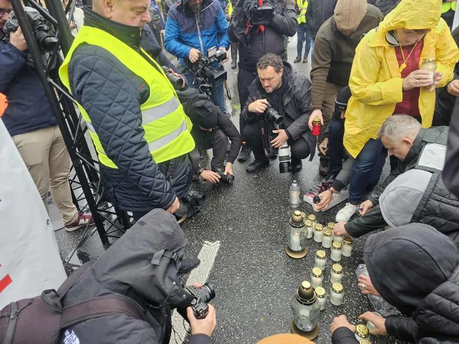 Protest plantatorów tytoniu w Warszawie (3.11.2025)