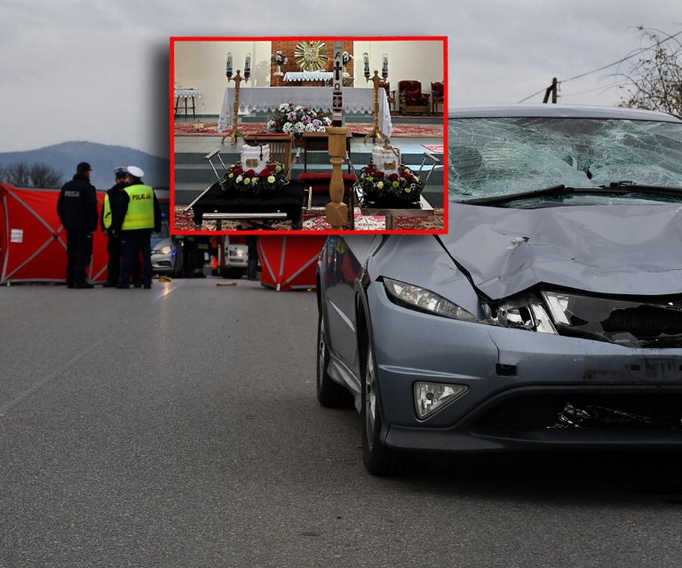 Pogrzeb matki i córki, które zginęły na drodze