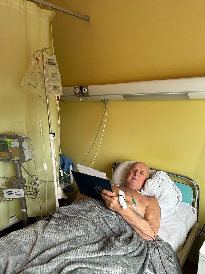 Jan Tomaszewski głosował w szpitalu