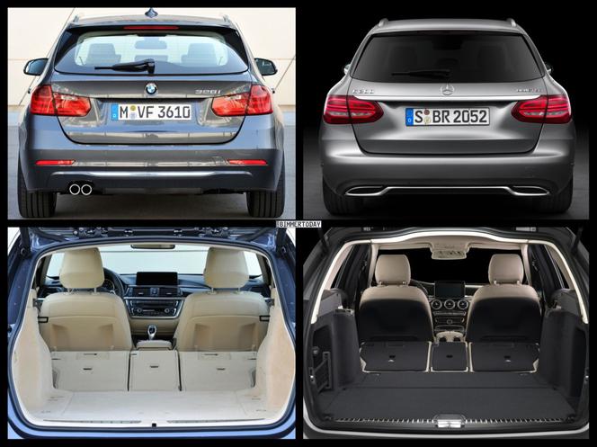 Mercedes Klasy C kontra BMW Serii 3 Touring