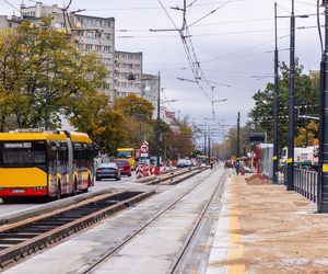 Budowa tramwaju do Wilanowa na kilka tygodni przed otwarciem