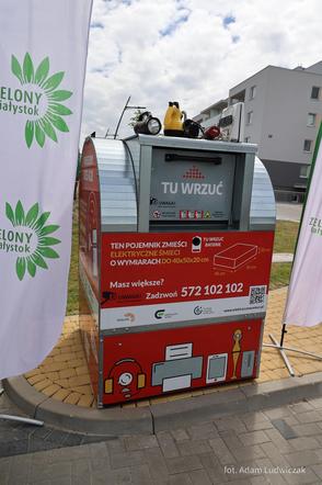 Pojemniki na elektrośmieci przynoszą efekty