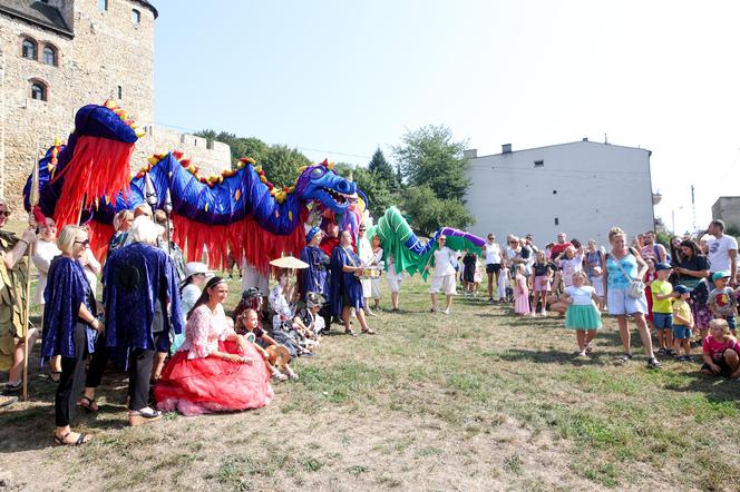 Parada smoków w Będzinie 