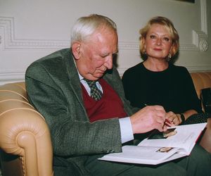 Magdalena Zawadzka, Gustaw Holoubek