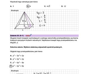 Matura próbna CKE matematyka 2024 - odpowiedzi