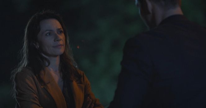 M jak miłość odc. 1887. Martyna (Magdalena Turczeniewicz), Marcin (Mikołaj Roznerski)