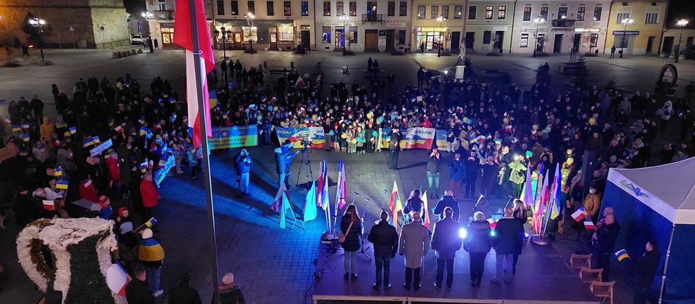 Żywiec solidarny z Ukrainą