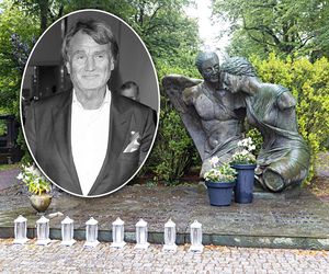 Jan Kulczyk zmarł 10 la temu. Jego grób zdobią dwie potężne rzeźby znanego artysty 