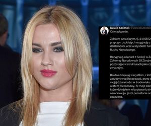 Interpłciowa modelka i polityk Konfederacji razem. Michalina Manios ogłosiła związek, on odszedł z partii