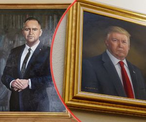 Karol Nawrocki jak Donald Trump! Otrzymał niezwykły prezent, który obraz bardziej wam się podoba?